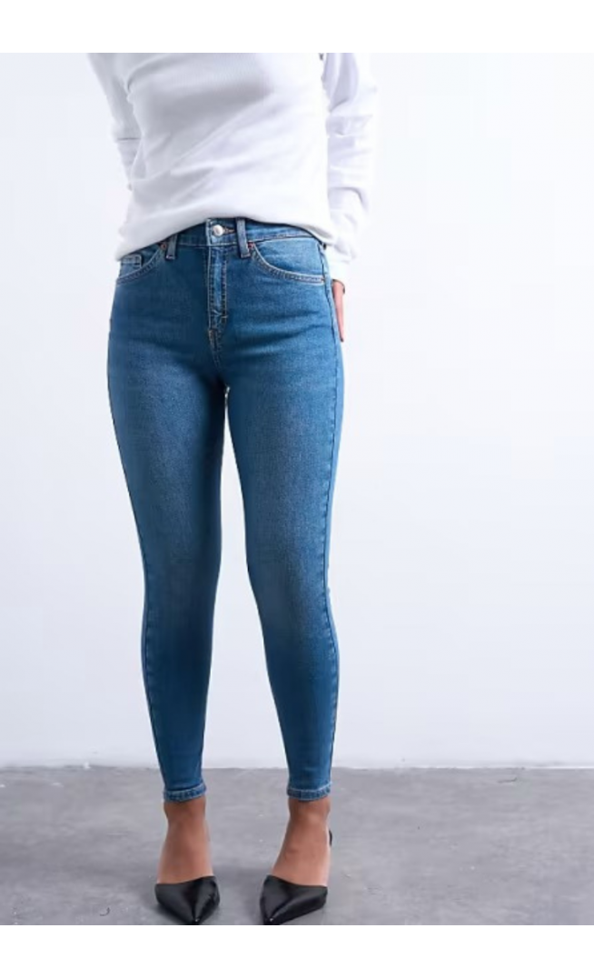 Topshop Petite Jamie high rise skinny jean