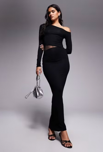 ASOS DESIGN asymmetric long...