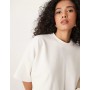 ASOS DESIGN Supersoft curved hem boxy t-shirt