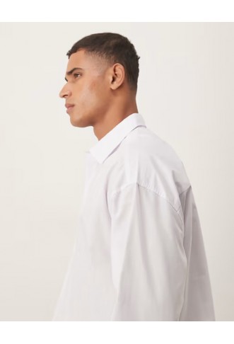 ASOS DESIGN oversized overhead poplin shirt