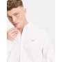 Threadbare long sleeve oxford shirt in white