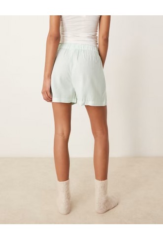 Luna boxer short in green stripe