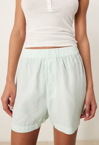 Luna boxer short in green...