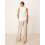 ASOS DESIGN Tall tailored relaxed straight leg trousers