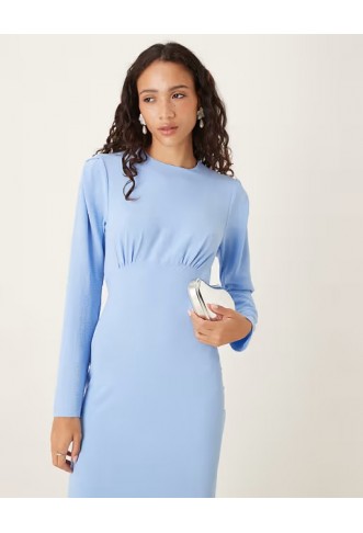 ASOS DESIGN bias bust detail maxi dress