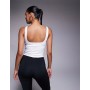 4505 square neck vest with inner bra