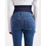 ASOS DESIGN Maternity skinny jeans with over bump
