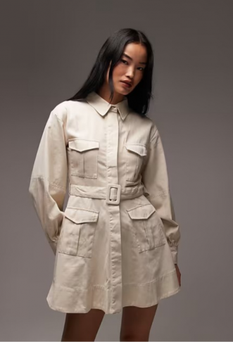 ASOS DESIGN utility shirt...