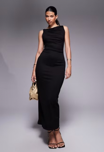 ASOS DESIGN slash neck...