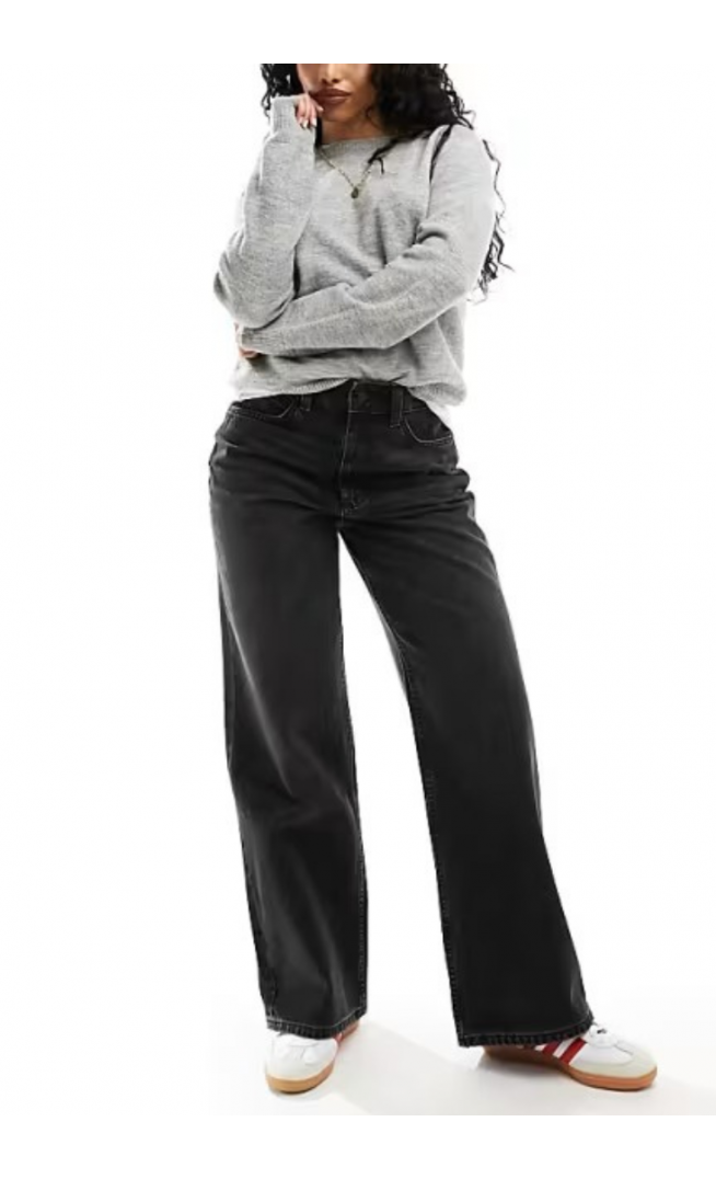 ASOS DESIGN Hourglass wide leg dad jeans