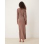 ASOS DESIGN bias bust detail maxi dress