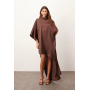 ARRANGE high neck cape sleeve mini dress
