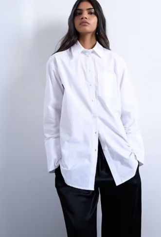 Topshop cinched oversized...