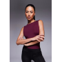 4505 Icon soft touch high neck tank with inner bra