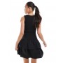 New Look jersey ribbed tiered skirt mini dress