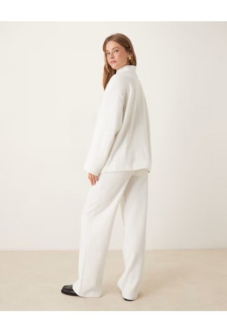 ASOS DESIGN Supersoft co-ord wide leg jogger