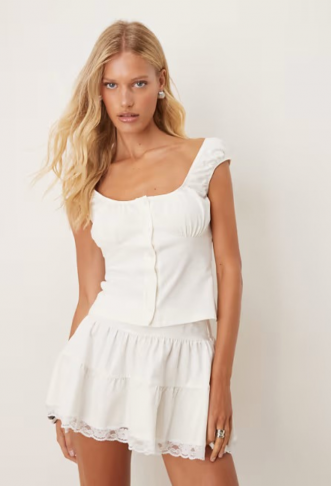 ASOS DESIGN tiered flippy...