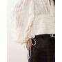 AWARE boho balloon sleeve buttondown blouse