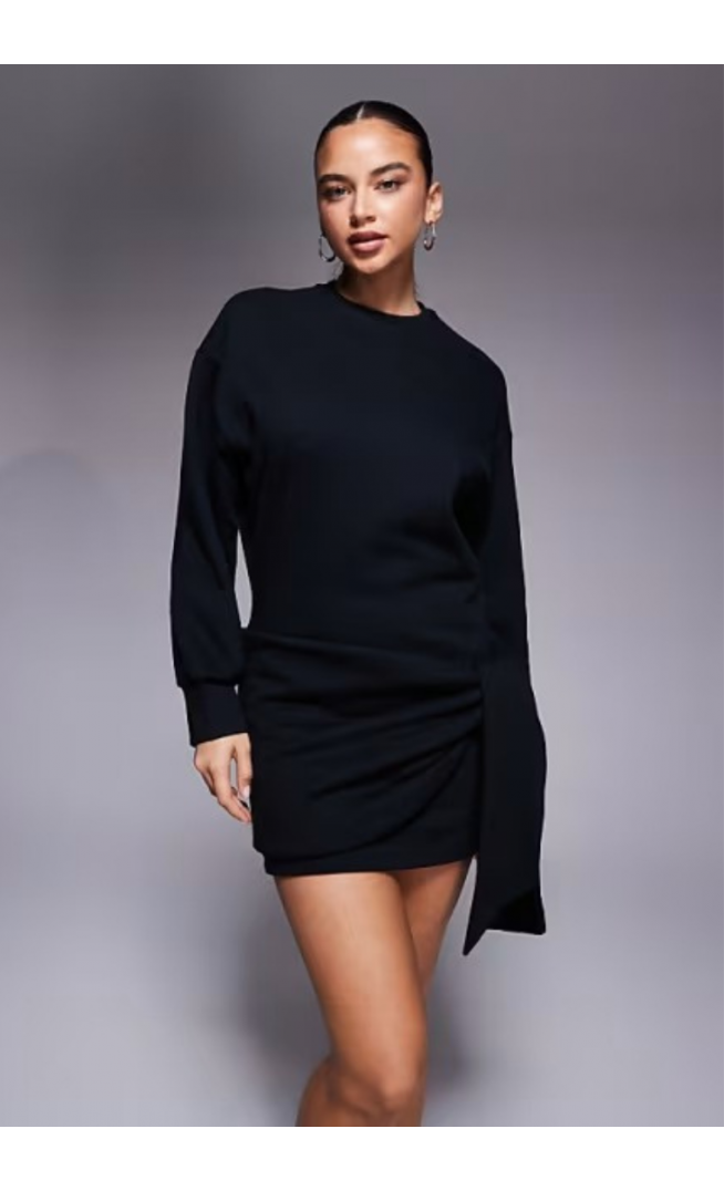 ASOS DESIGN Circular Design Collection wrap mini dress