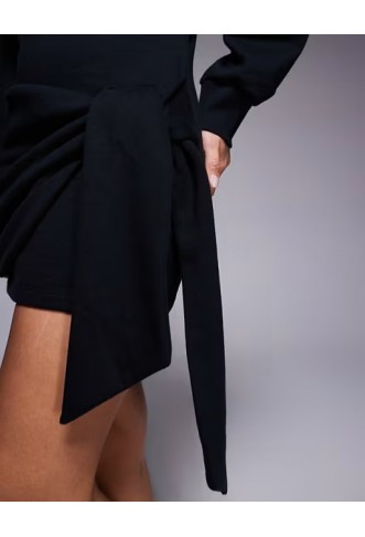 ASOS DESIGN Circular Design Collection wrap mini dress