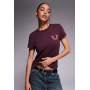 True Religion baby tee with diamante logo back print