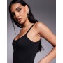 Kaiia exclusive scoop neck strappy cami bodysuit