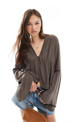 Miss Selfridge flare sleeve...