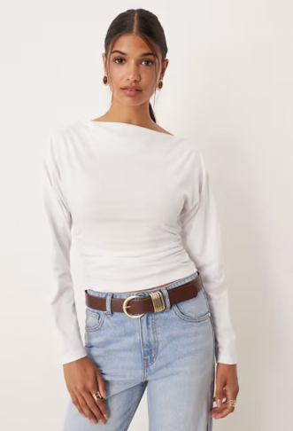 ASOS DESIGN off shoulder...