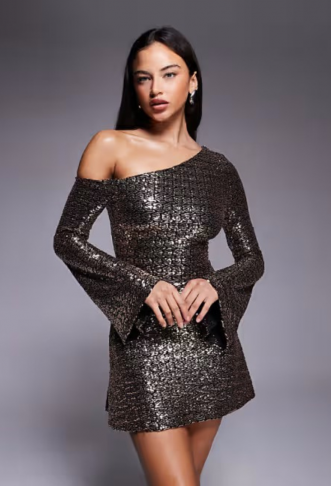 ASOS DESIGN off shoulder...