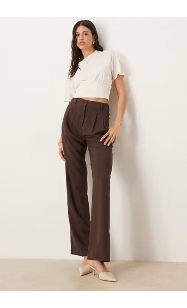 ASOS DESIGN Tall tailored relaxed flare