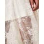 Abercrombie & Fitch lace detail flowy maxi skirt