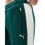 Puma T7 low rise track trousers in dark green