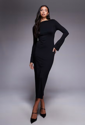 ASOS DESIGN slash neck...