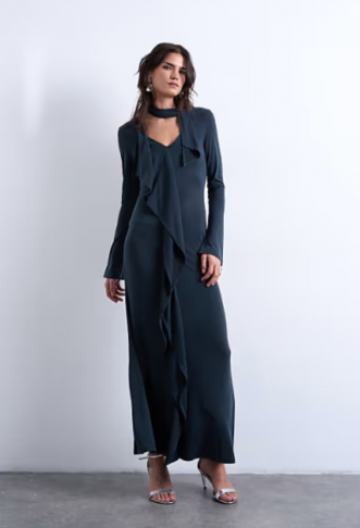 Topshop cupro scarf detail...