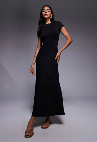 ASOS DESIGN cap sleeve seam...