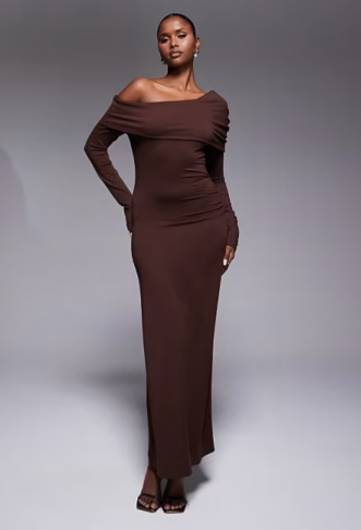 ASOS DESIGN off shoulder...