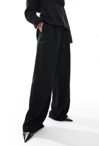 ASOS DESIGN lyocell wide...