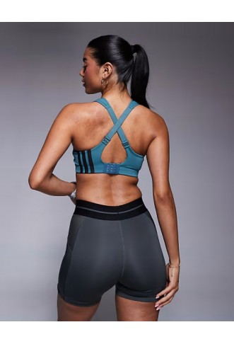 adidas Training Hyperglam rib booty shorts