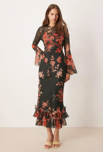 ASOS DESIGN flutter sleeve...