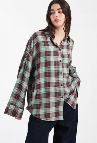 ASOS DESIGN oversized shirt...