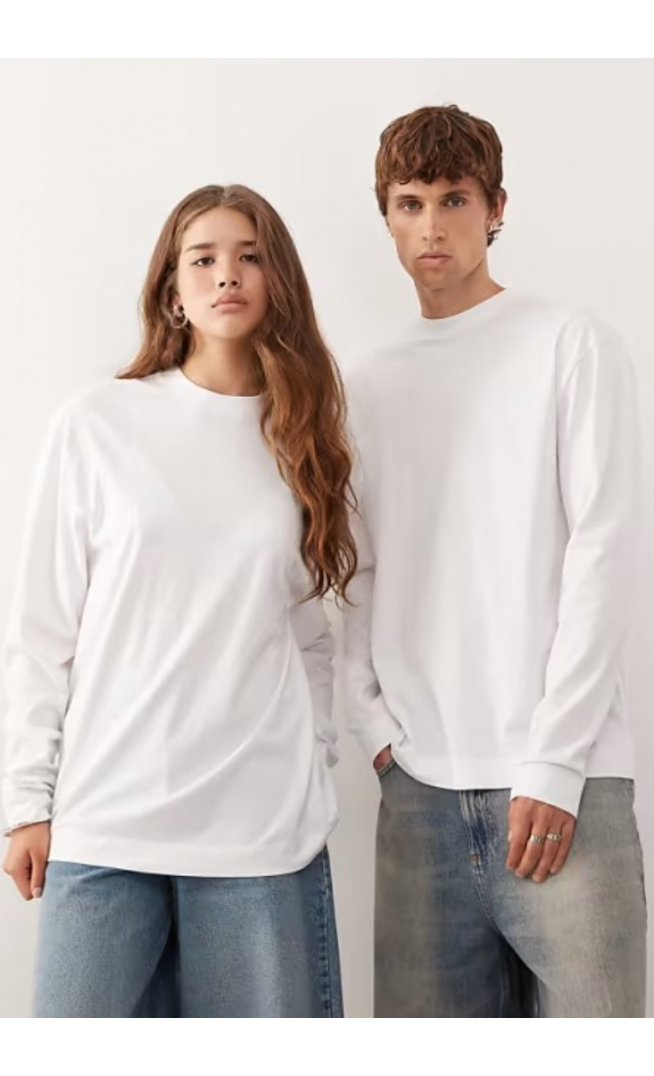 COLLUSION Unisex long sleeve t-shirt