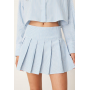 ASOS DESIGN tennis skirt co-ord in blue & white stripe
