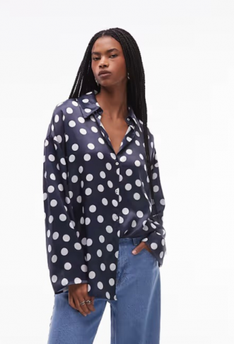 ASOS DESIGN satin wide cuff...