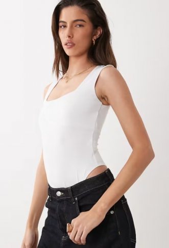 New Look square neck...