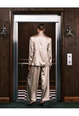 ASOS DESIGN tailored unstructured palazzo trousers