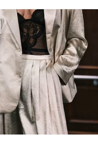 ASOS DESIGN tailored unstructured palazzo trousers