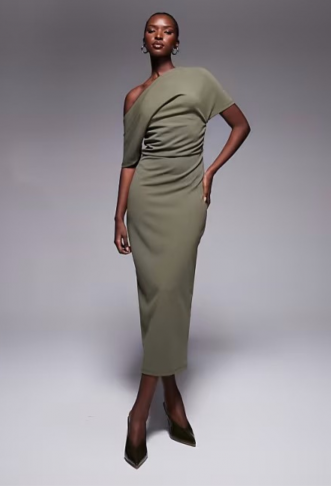 ASOS DESIGN pleated...