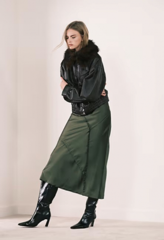 ASOS DESIGN spliced seam...