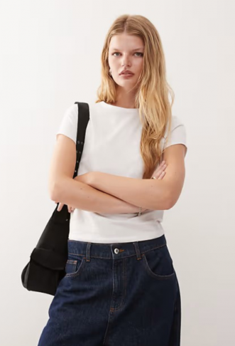 COLLUSION fitted t-shirt in...