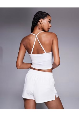 4505 soft touch ruched front yoga cami